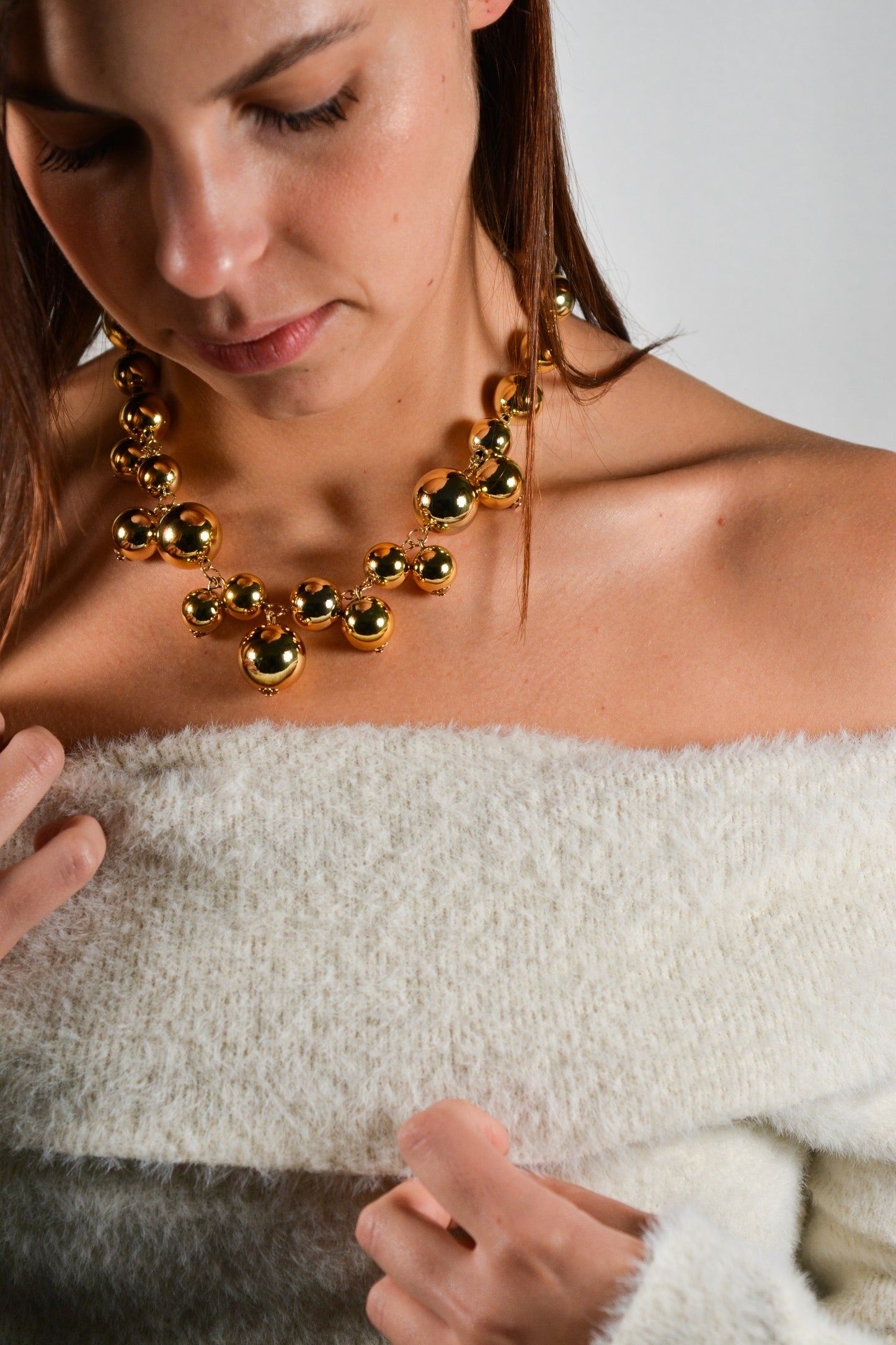 Collana snow gold