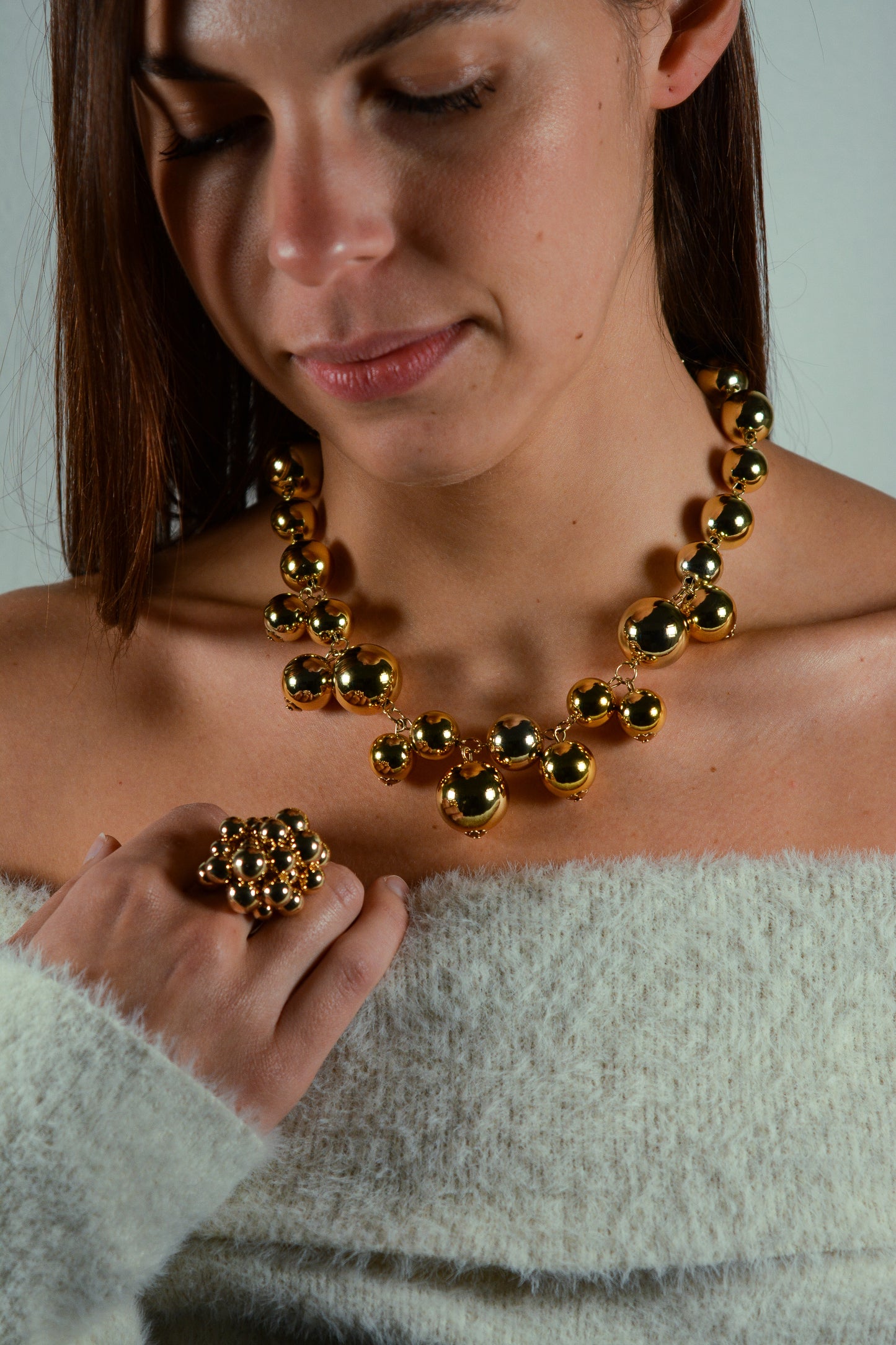 Collana snow gold