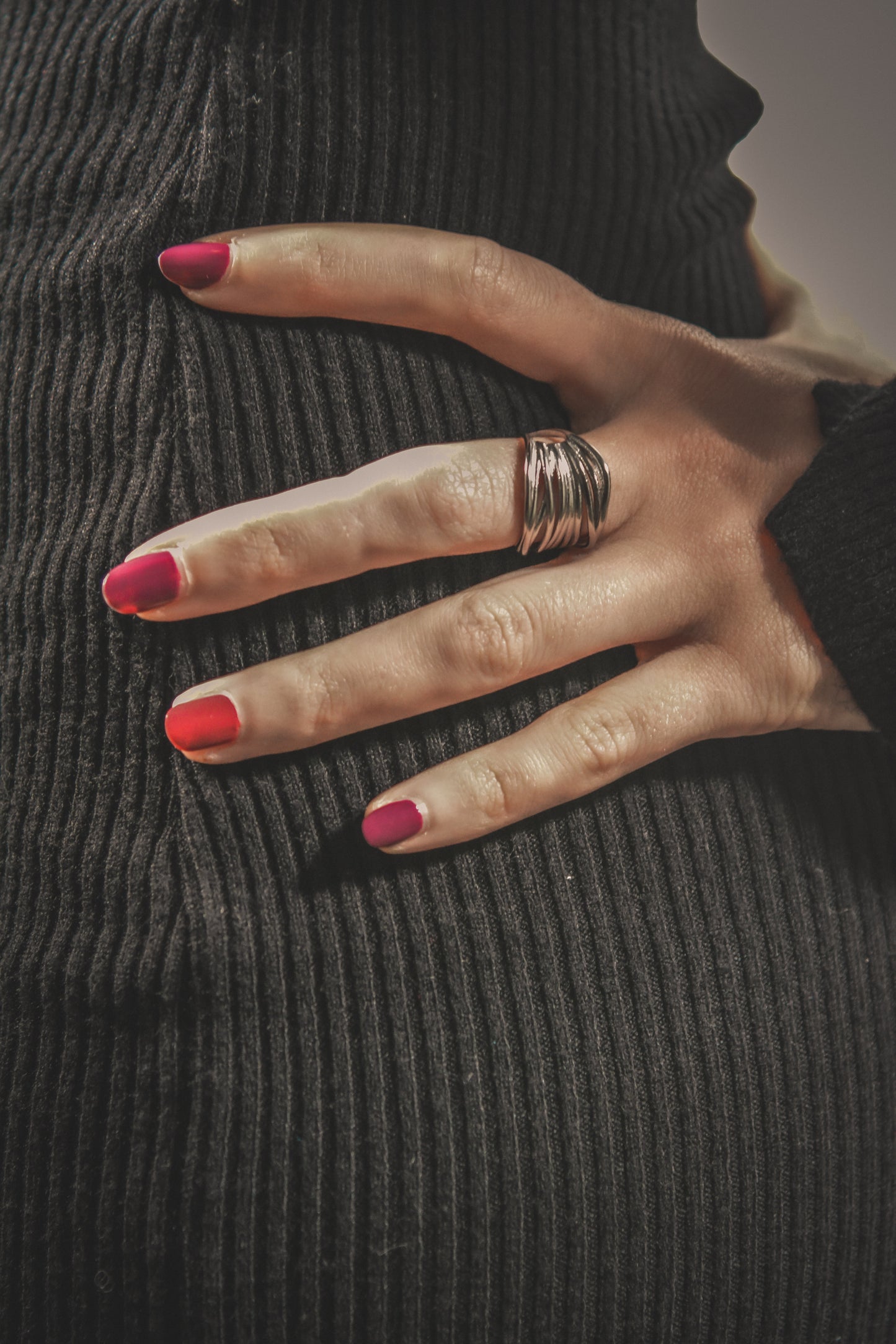 Anello Boho silver