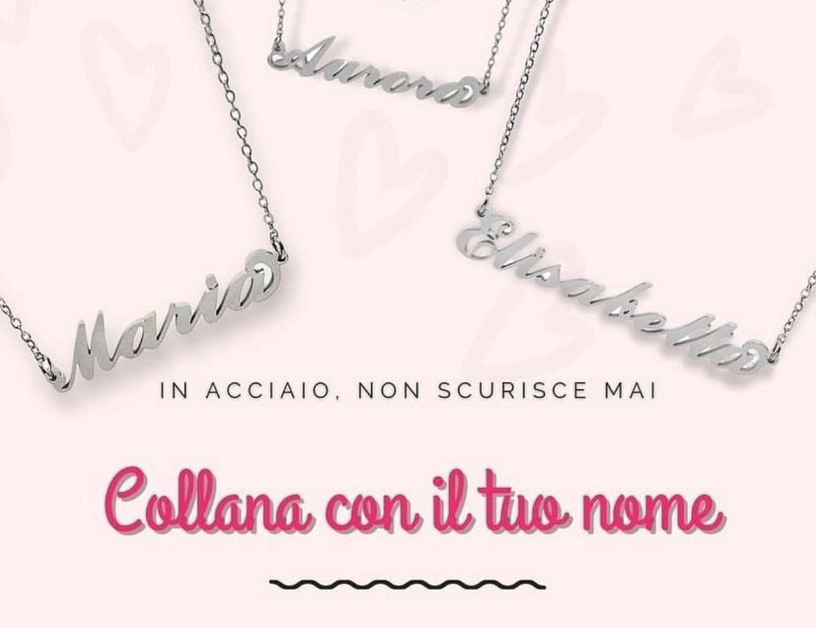 Collana con il Nome Personalizzato A-L