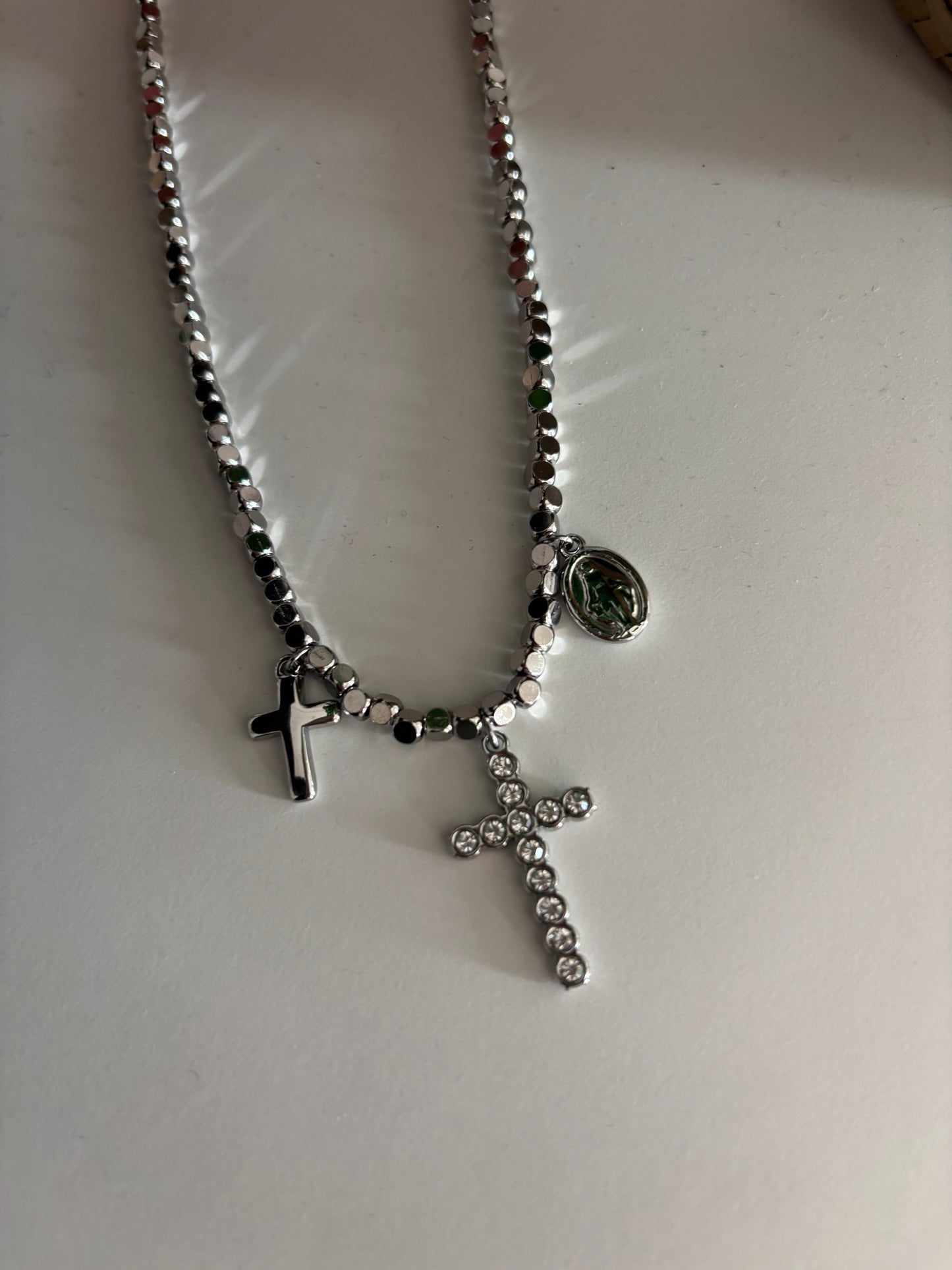 collana croce portafortuna