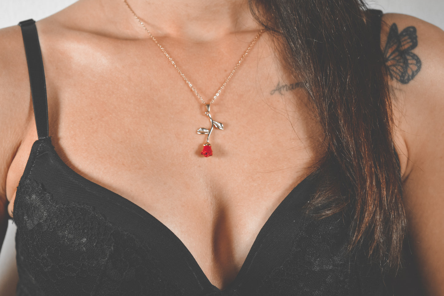 Collana Rosa Rossa