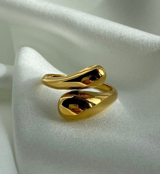 Anello Goccia Gold